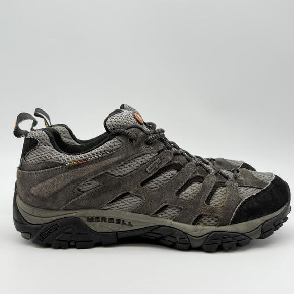 Merrell Moab Waterproof Hiking Shoe Men's 'Beluga' Size 10.5 - Picture 1 of 15